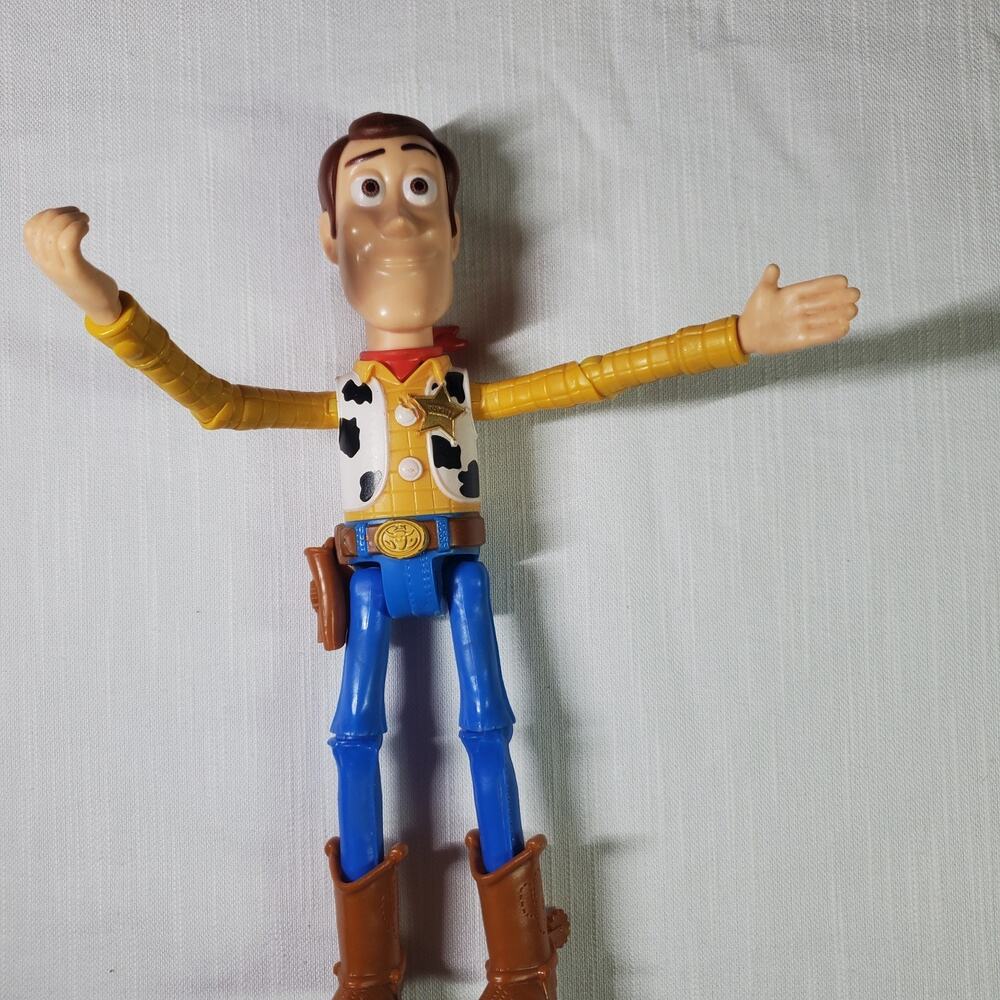 Disney Pixar Toy Story Woody Action Figure Mattel Cowboy Sheriff Doll Toy